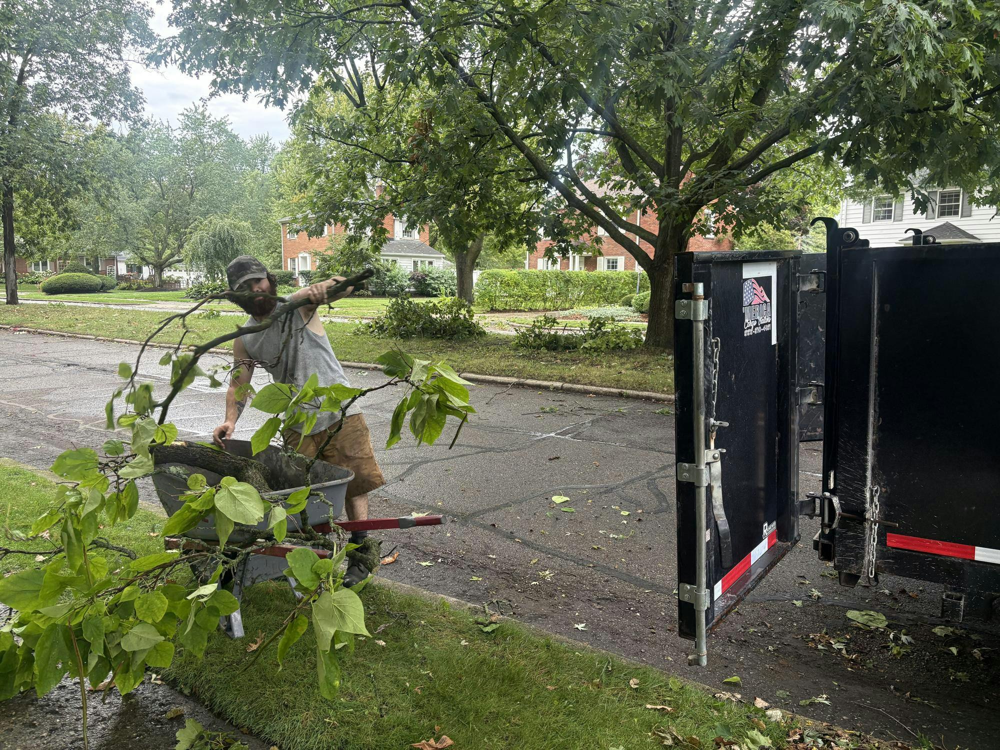 Photos: Severe weather causes damages, power outages in Ypsilanti