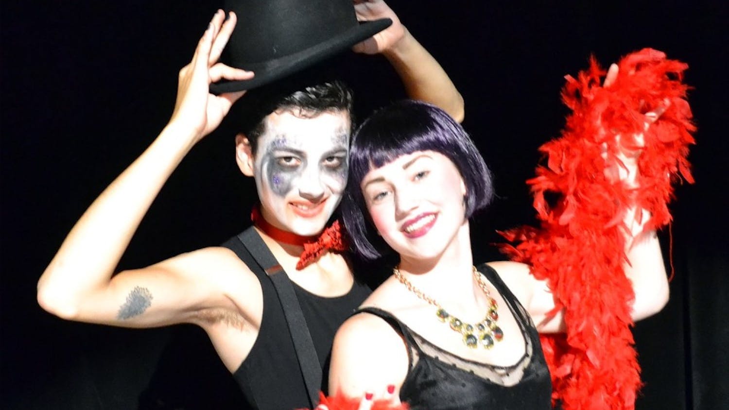 Cabaret's Emcee and Sally Bowles