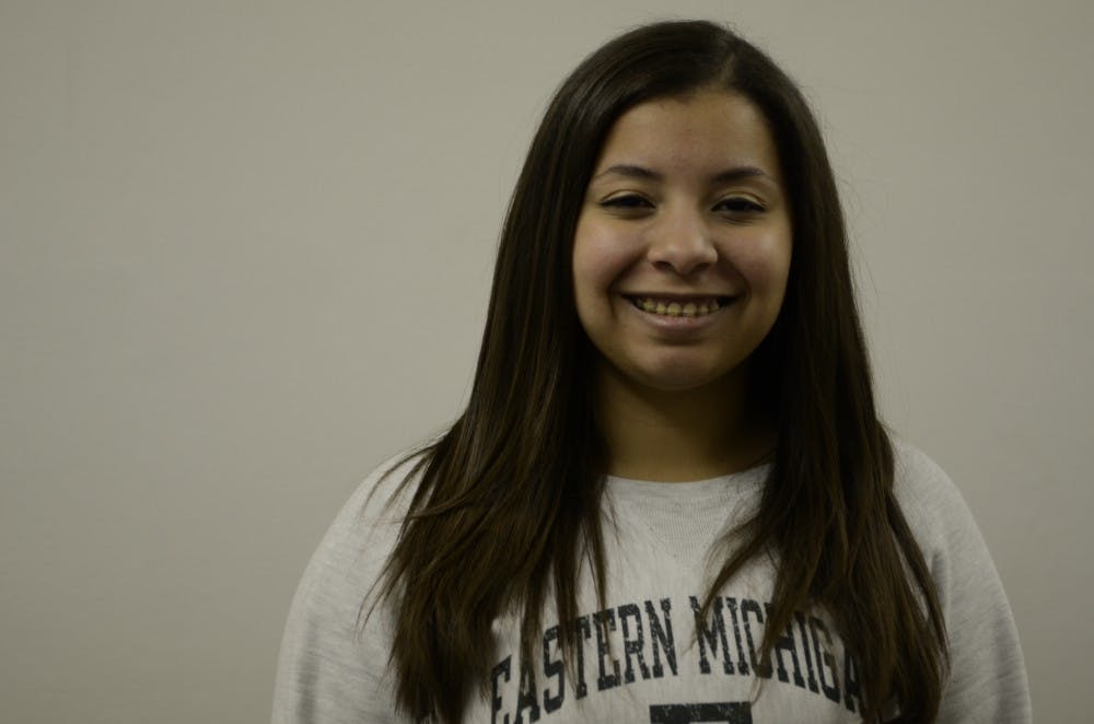 	Gil-Regalado excels in studies at Eastern Michigan University. 