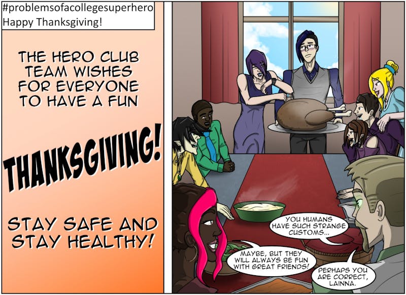 Happy Thanksgiving from team Hero Club!