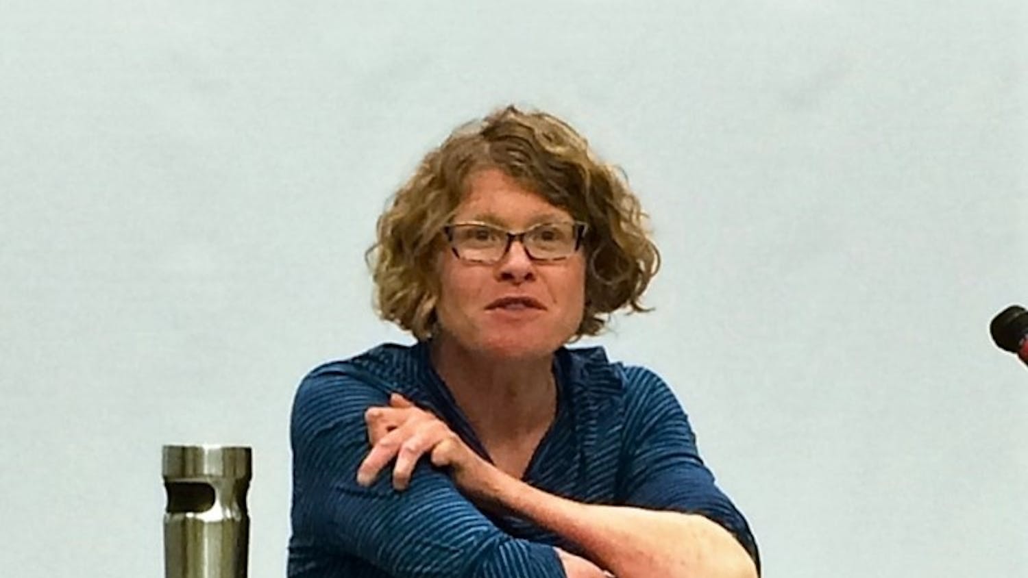 Alison Kafer, PhD, professor of feminist studies at Southwestern University presents her lecture "Haunting the Edges of Social Justice: Disability Across Movements"