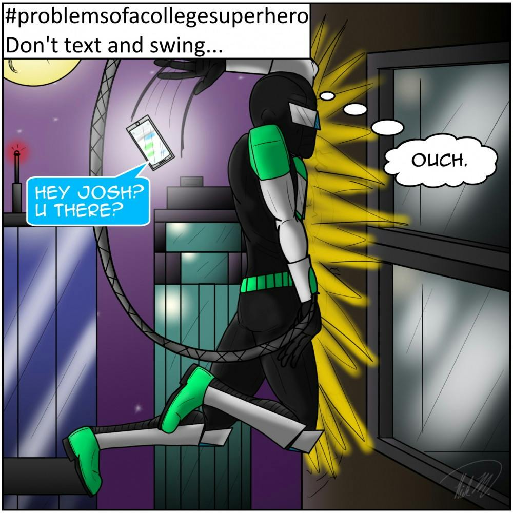 #problemsofacollegesuperhero