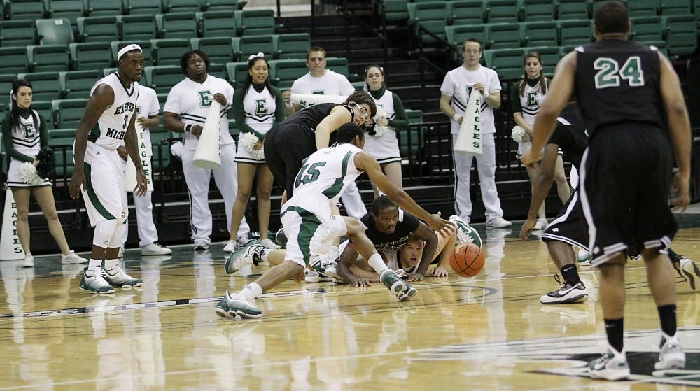 EMU Men's Basketball against Marygrove College