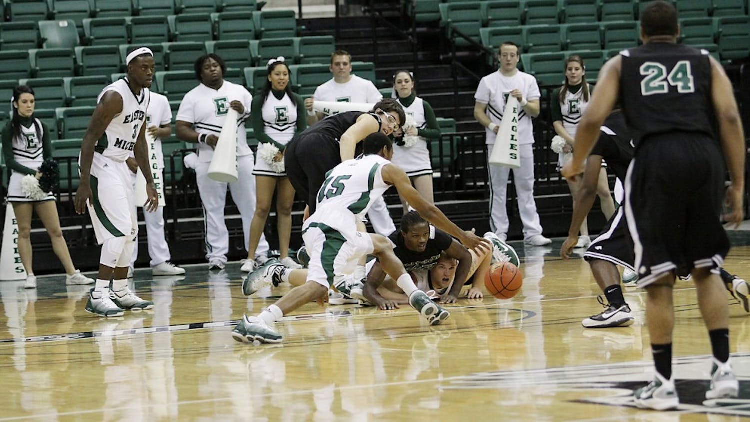 EMU Men's Basketball against Marygrove College