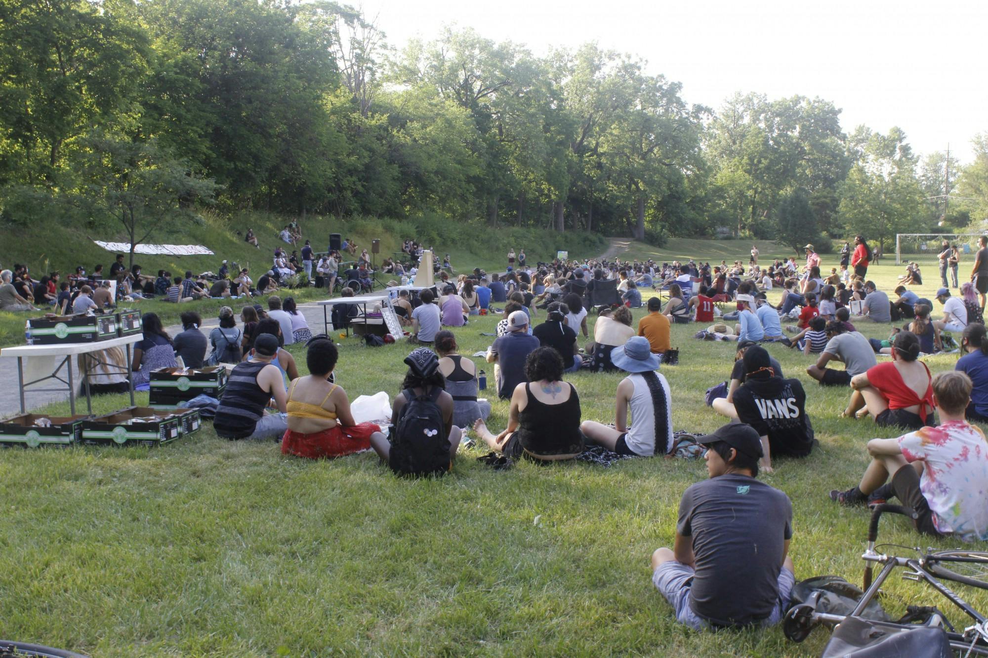 Juneteenth Abolitionist Revival attendees
