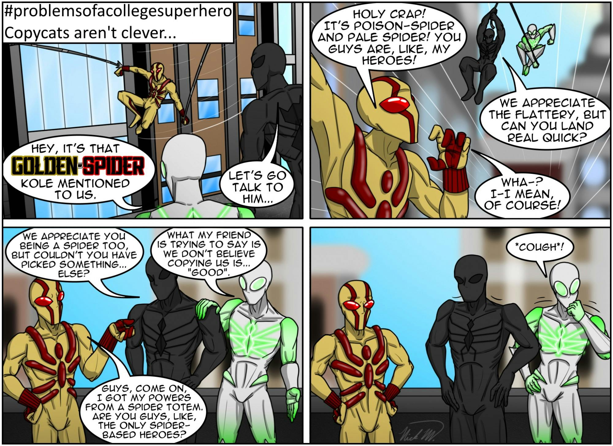 #problemsofacollegesuperhero