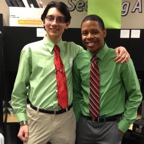 	From left: Antonino Monea and Desmond Miller offer experience.