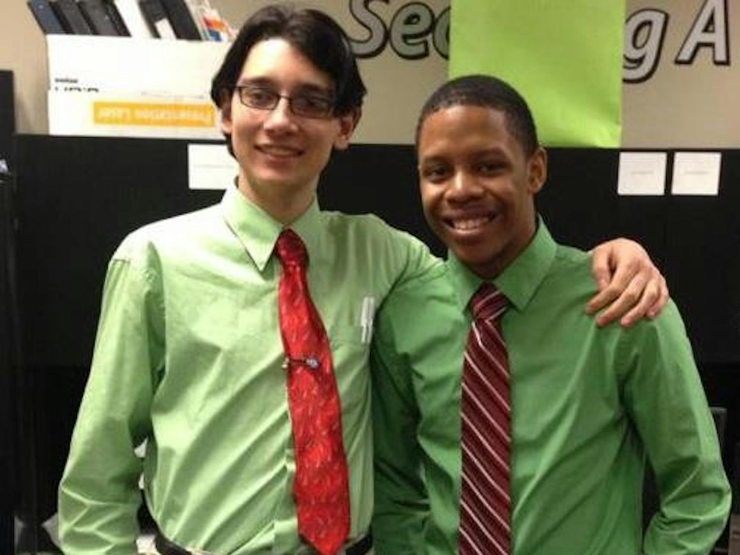 From left: Antonino Monea and Desmond Miller offer experience.