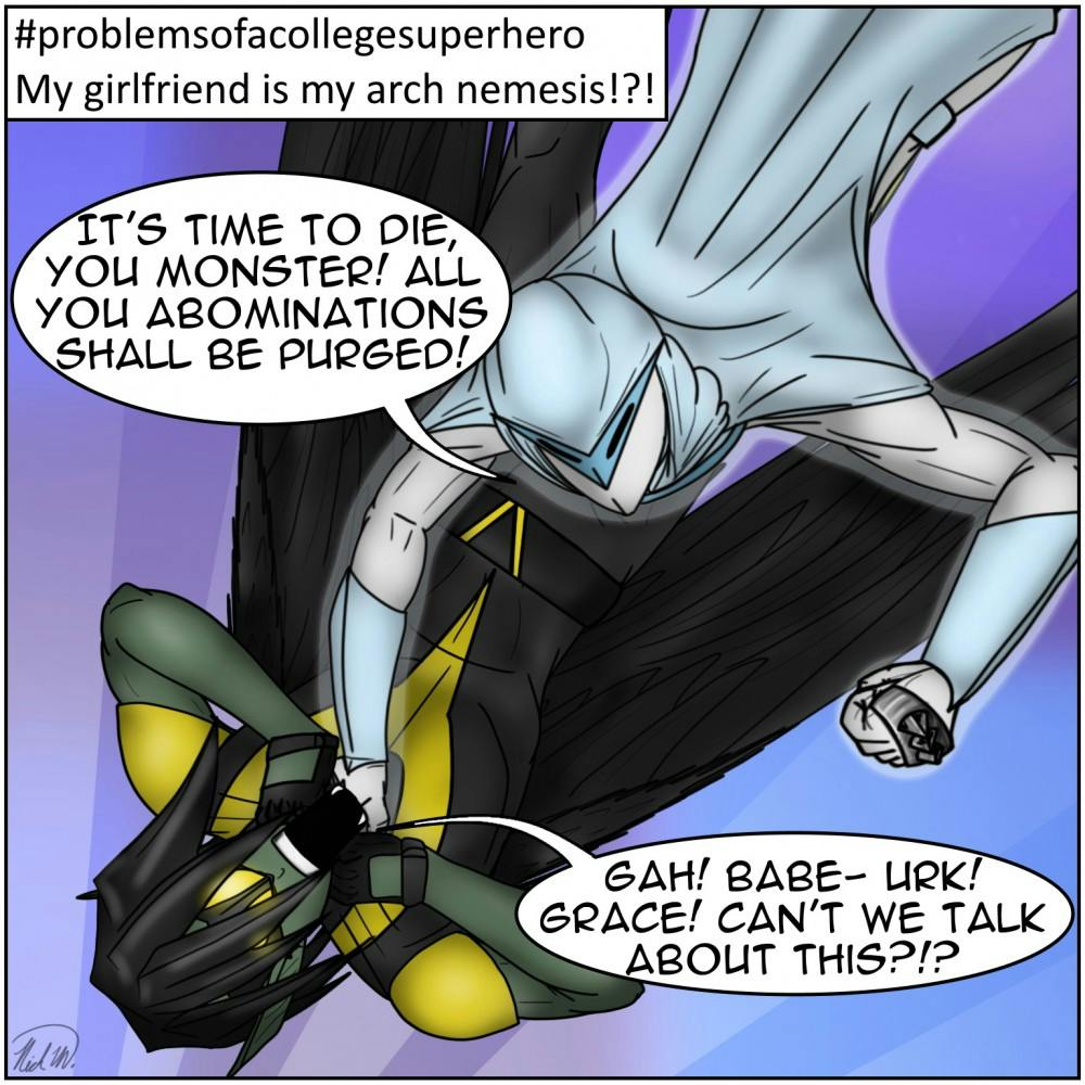 #problemsofacollegesuperhero