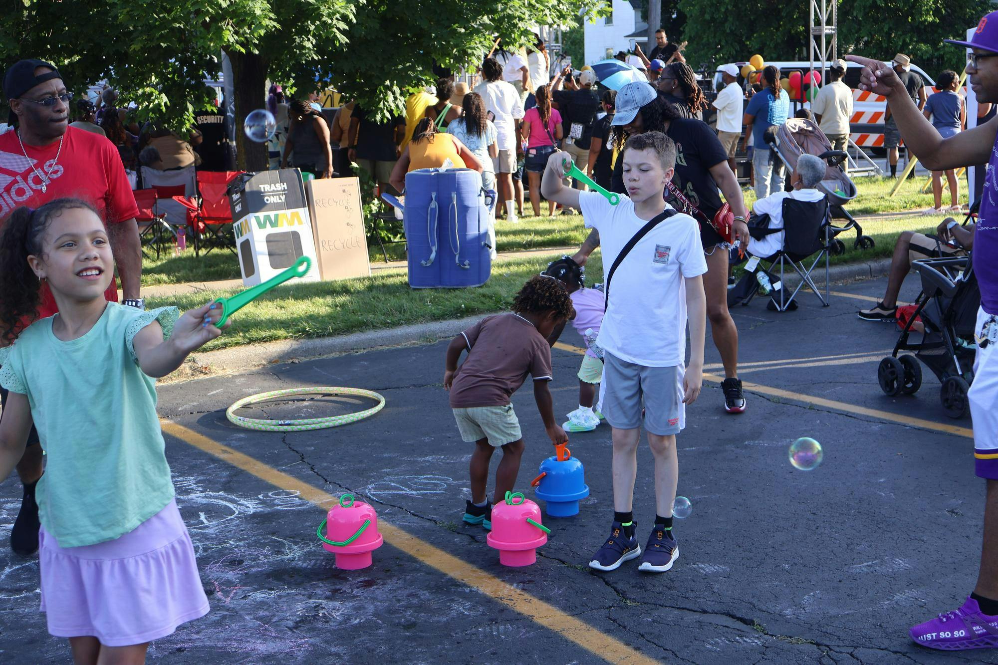 Ypsilanti Juneteenth 2025 bubbles
