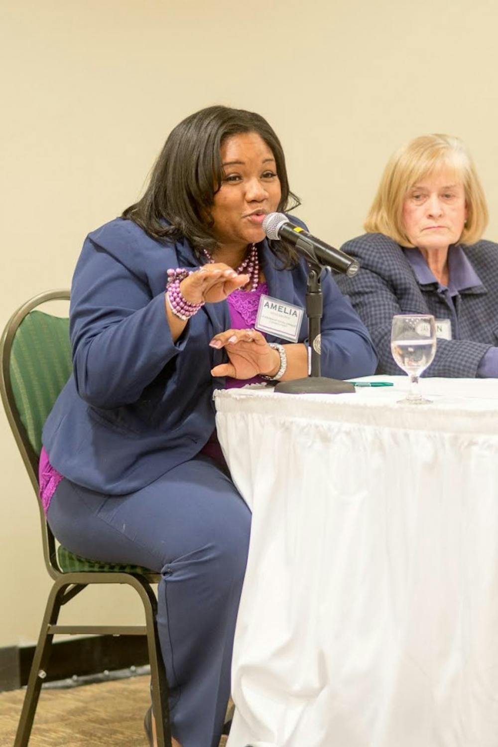 Panel discusses the role of local female leaders