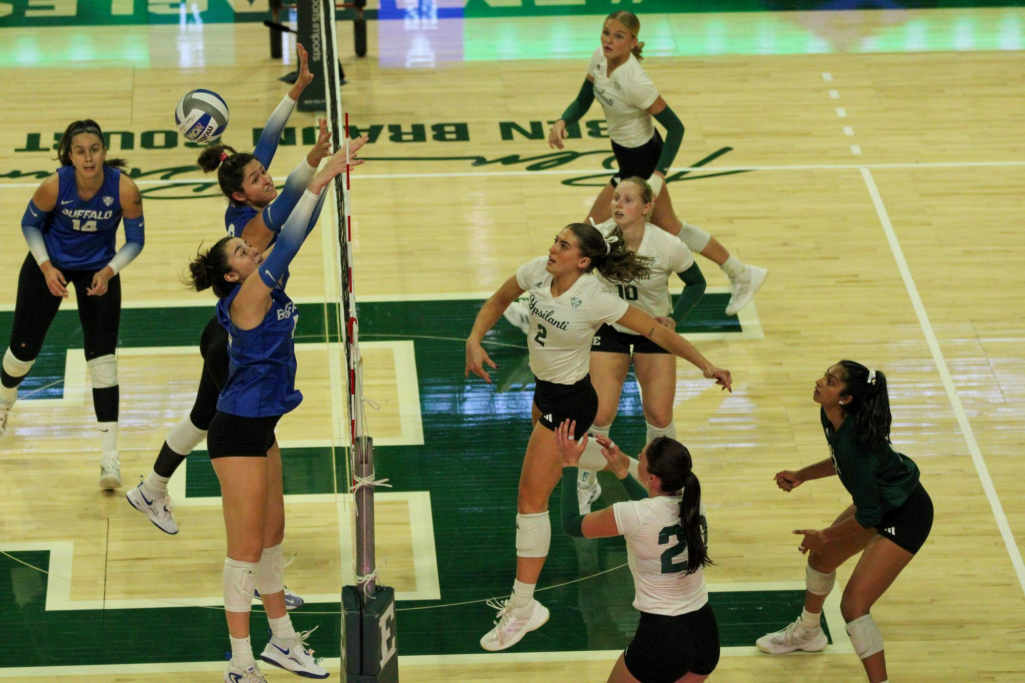 EMU Women's Volleyball Game vs Buffalo Oct. 23, 2025
