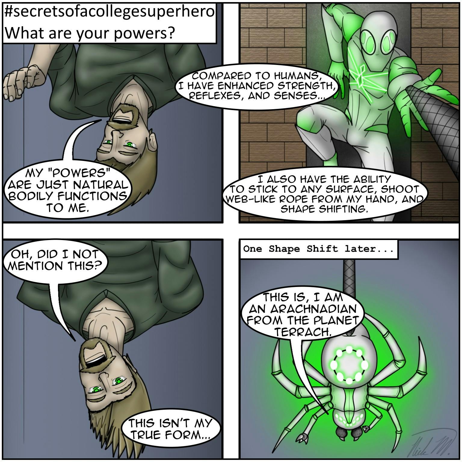 #secretsofacollegesuperhero