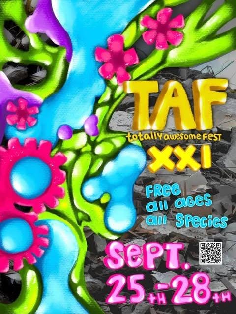Totally Awesome Fest flyer 