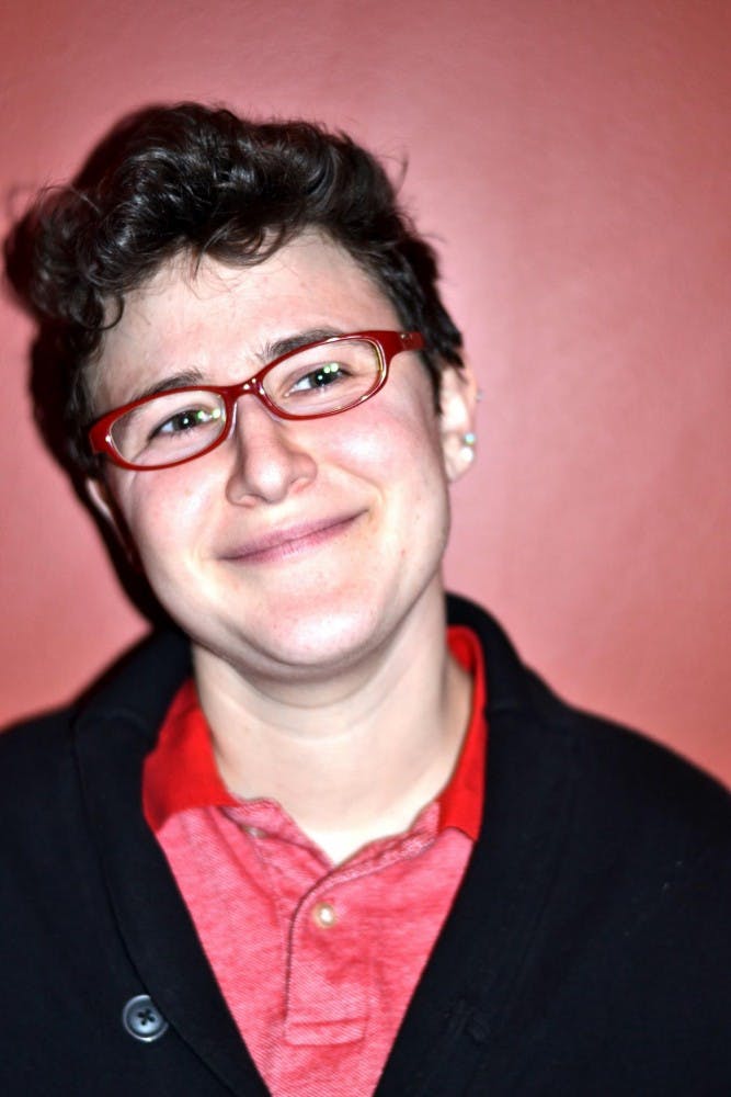 	Jess Klein (above) with Amber Hickman helps organize Human Trafficking Advocacy Day.