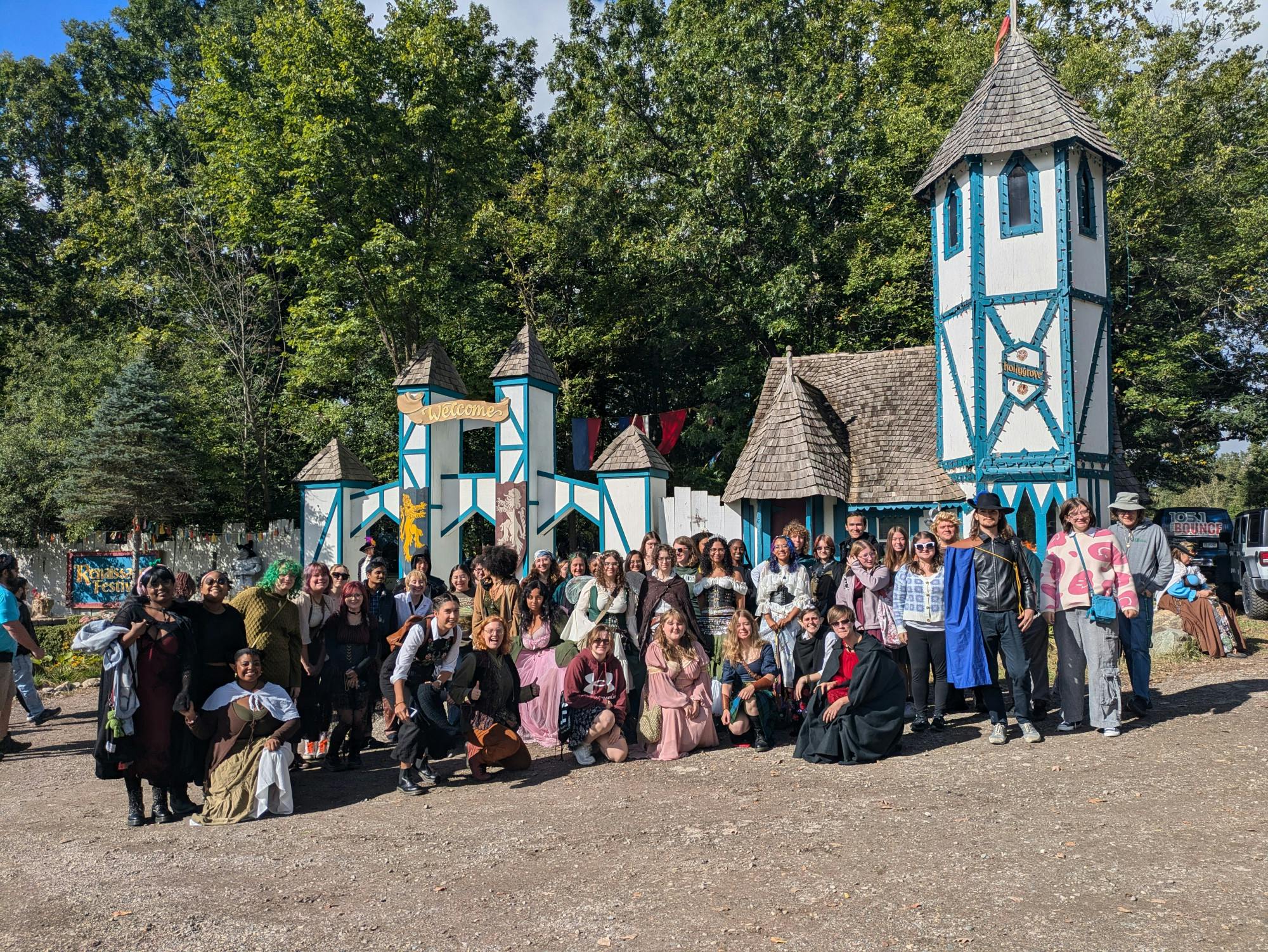 Dungeons & Dreadnots Takes Students on a Trip to the Michigan Renaissance Fair   