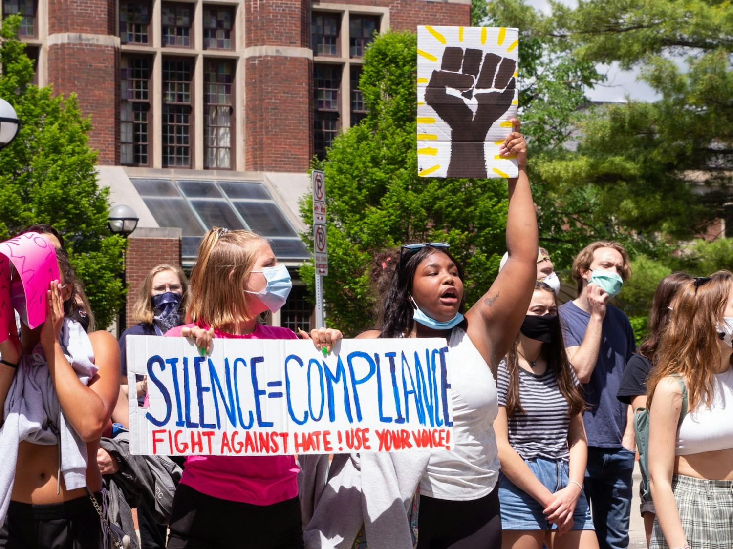Gallery: Hundreds participate in BLM demonstration in downtown Ann Arbor on May 30