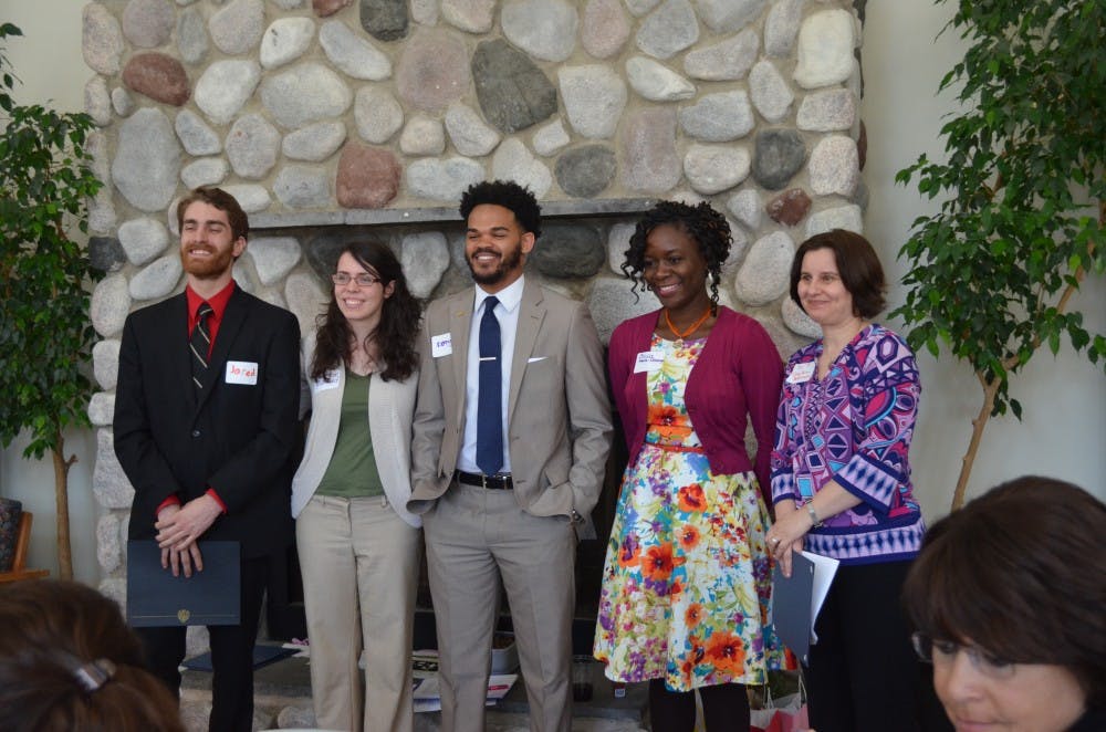 	The luncheon was a celebration of what has been accomplished in the previous academic year.