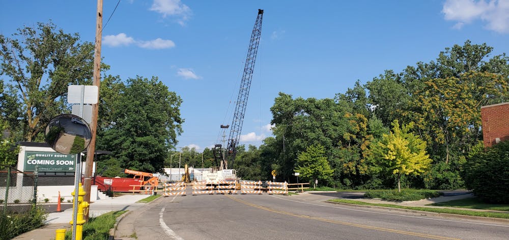 Construction projects happening around EMU in Ypsilanti