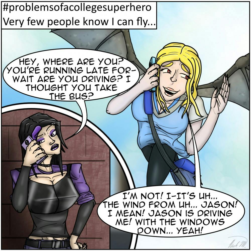 #problemsofacollegesuperhero