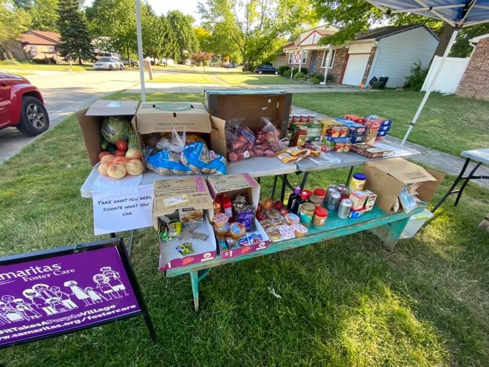 Tosha Estermyer Ypsilanti community food pantry