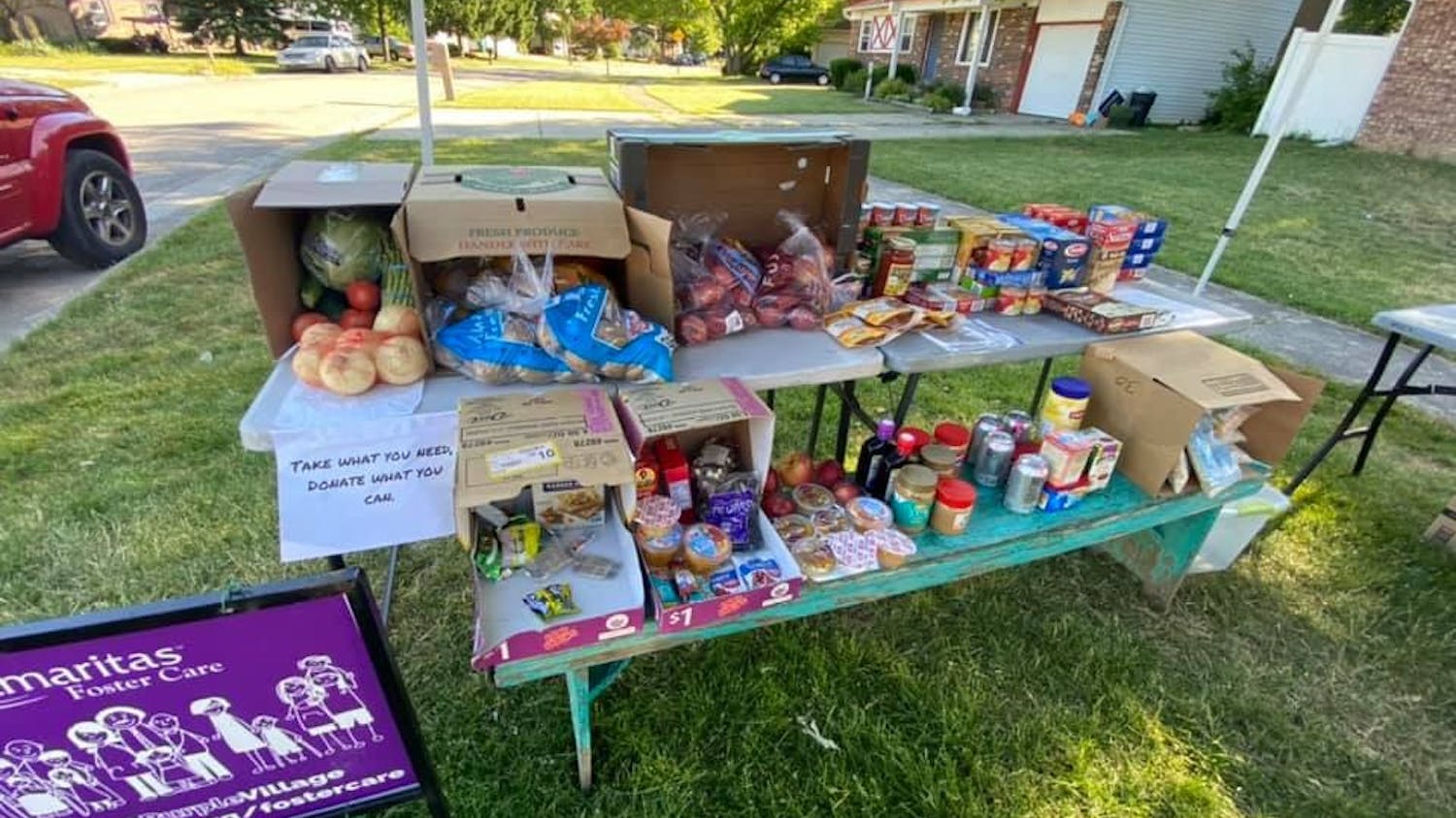 Tosha Estermyer Ypsilanti community food pantry