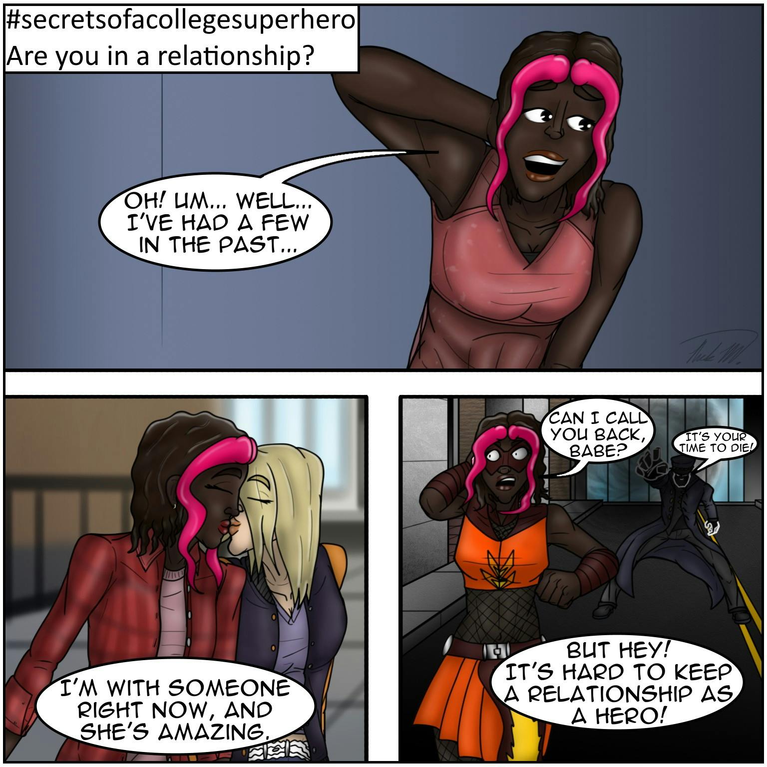 #secretsofacollegesuperhero