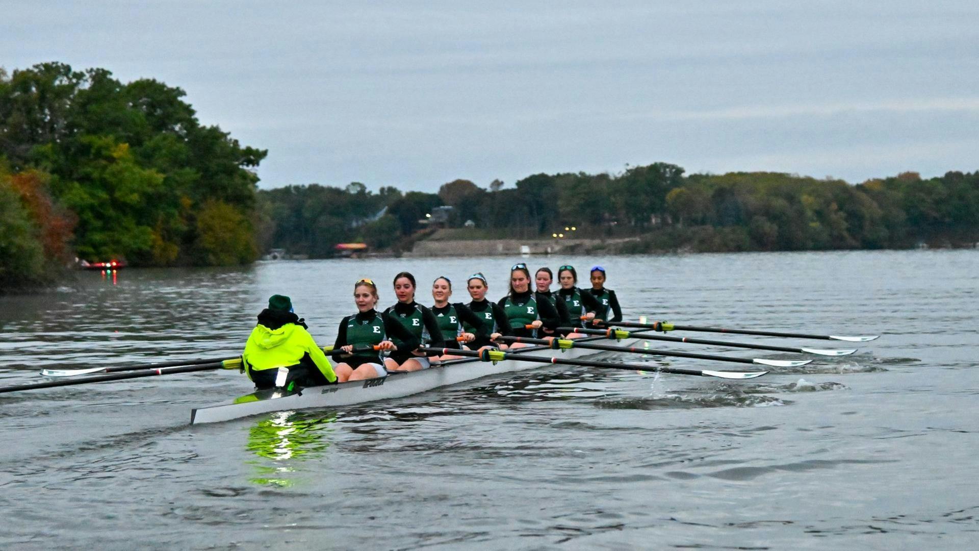 EMU rowing team