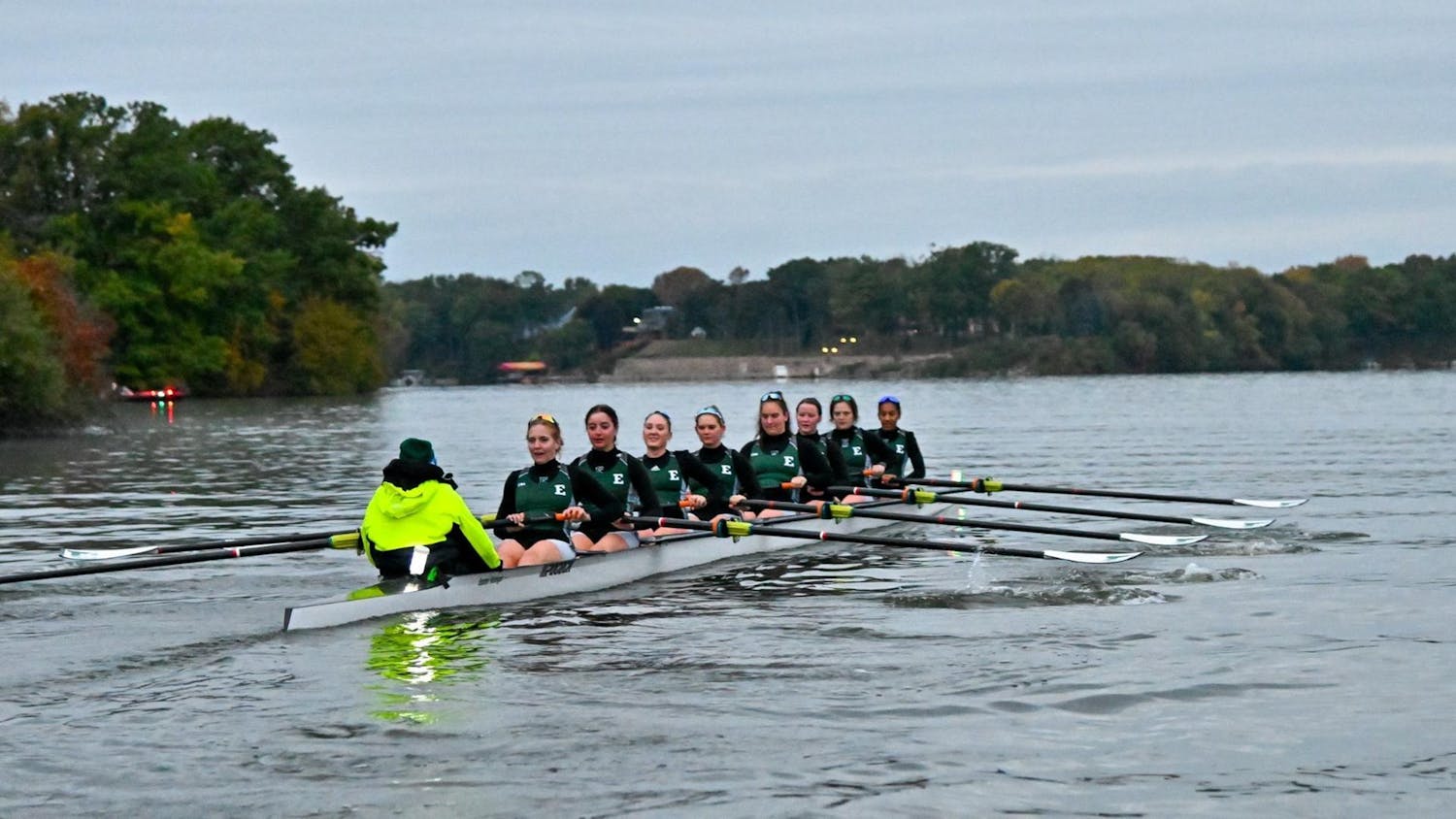 EMU rowing team