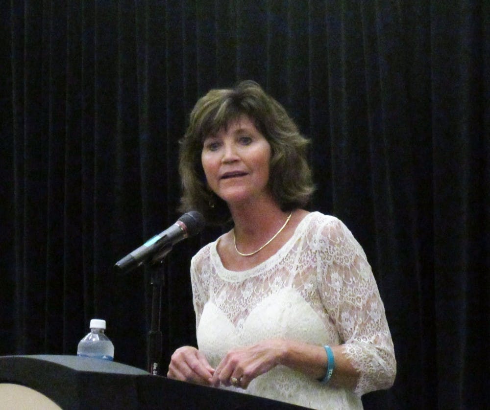 Ypsilanti Township Supervisor Brenda Stumbo, Ypsilanti Town Hall meeting, July 21