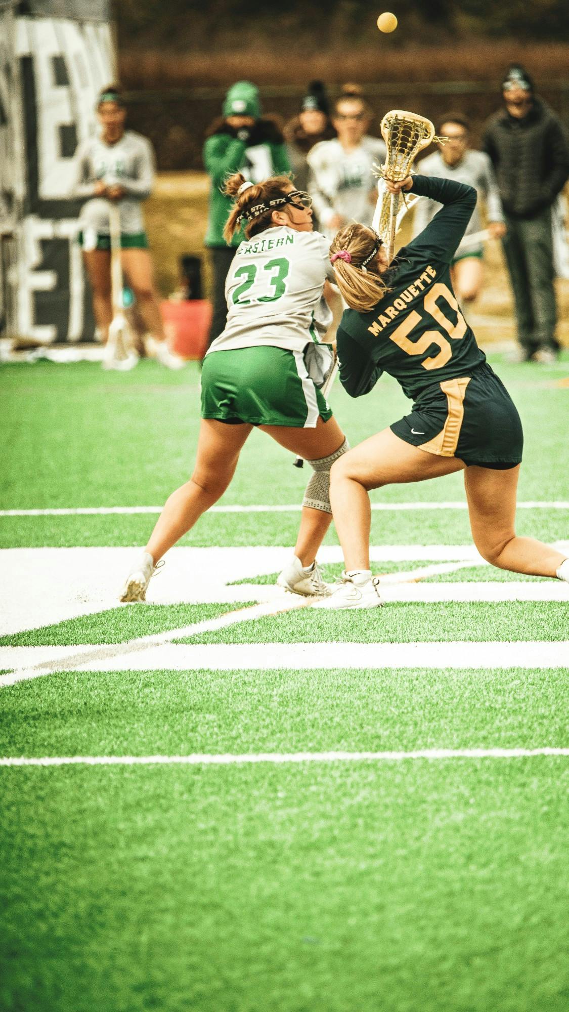 EMU Womens Lacrosse Vs. Marquette