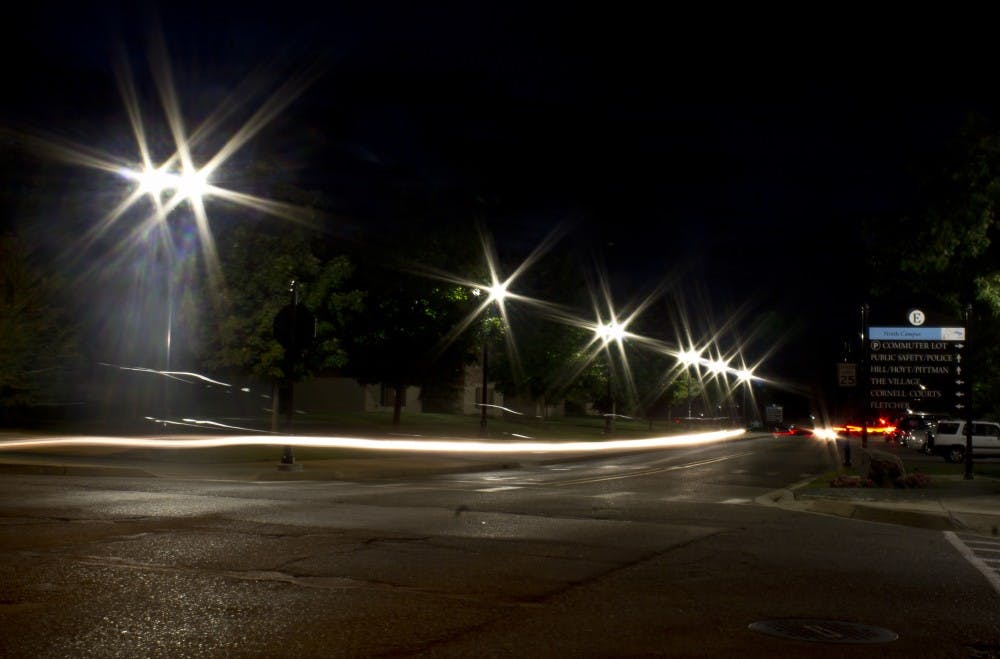 Investment in new lights adds safety to EMU and Ypsilanti