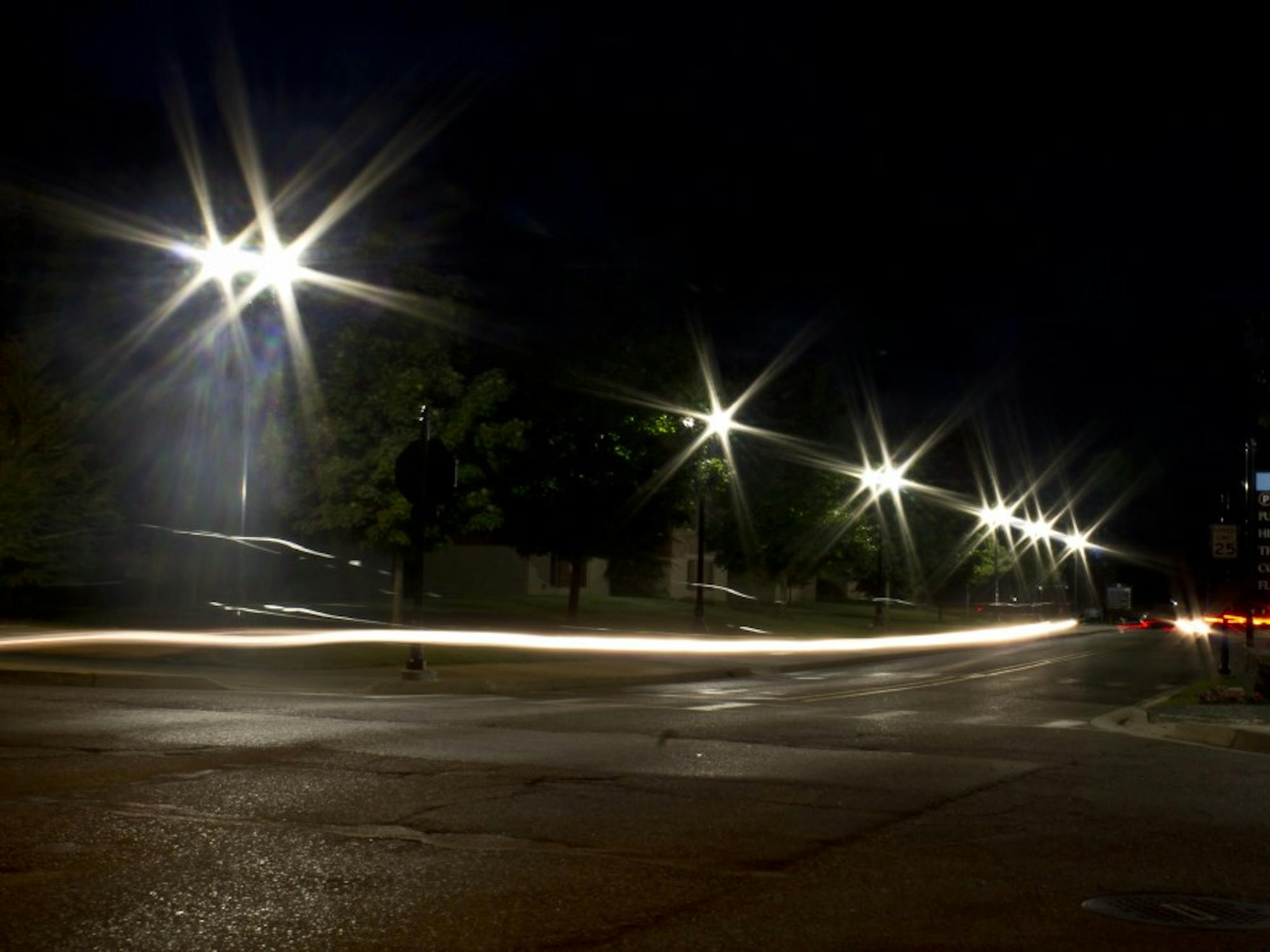 Investment in new lights adds safety to EMU and Ypsilanti