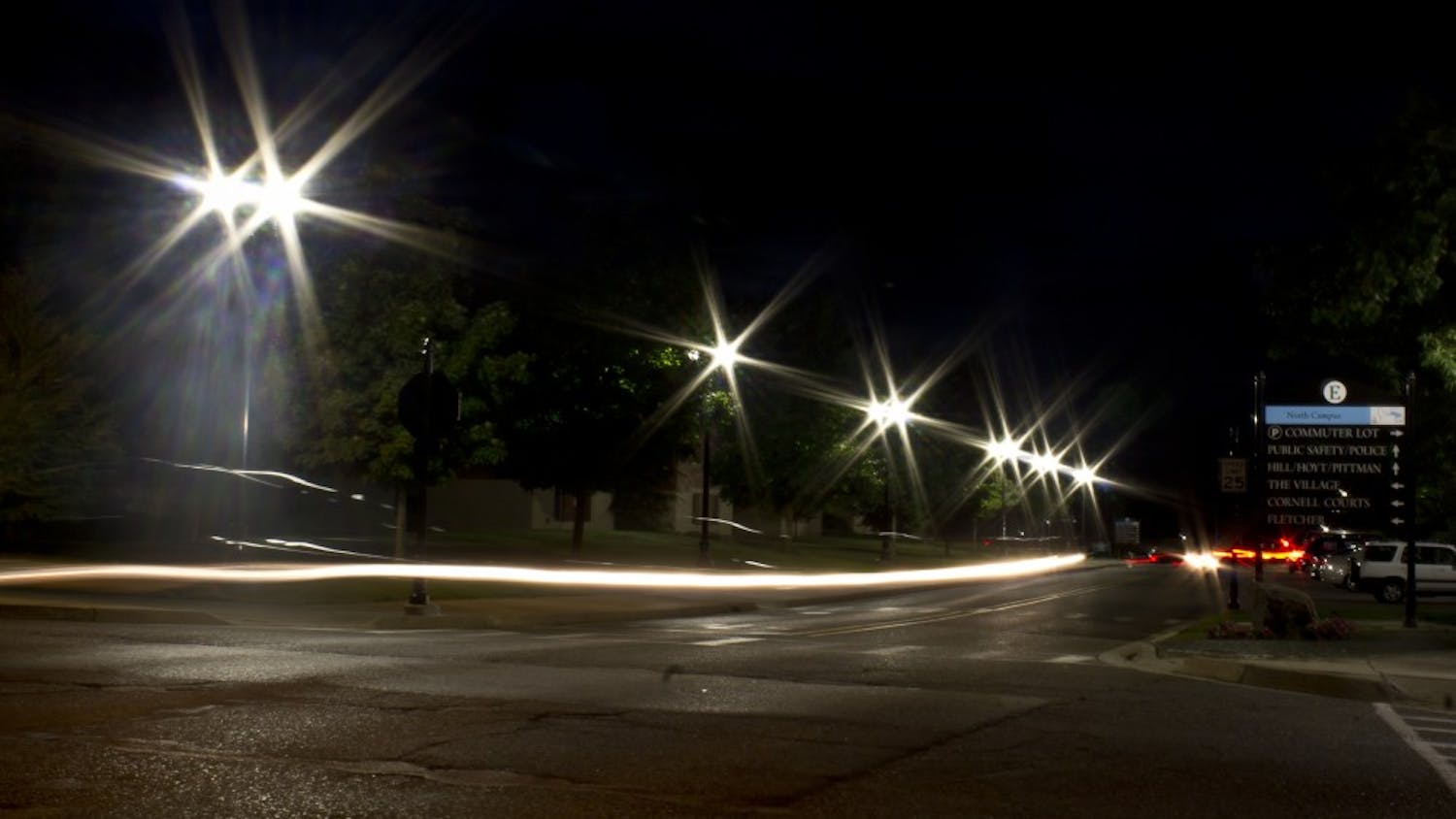 Investment in new lights adds safety to EMU and Ypsilanti