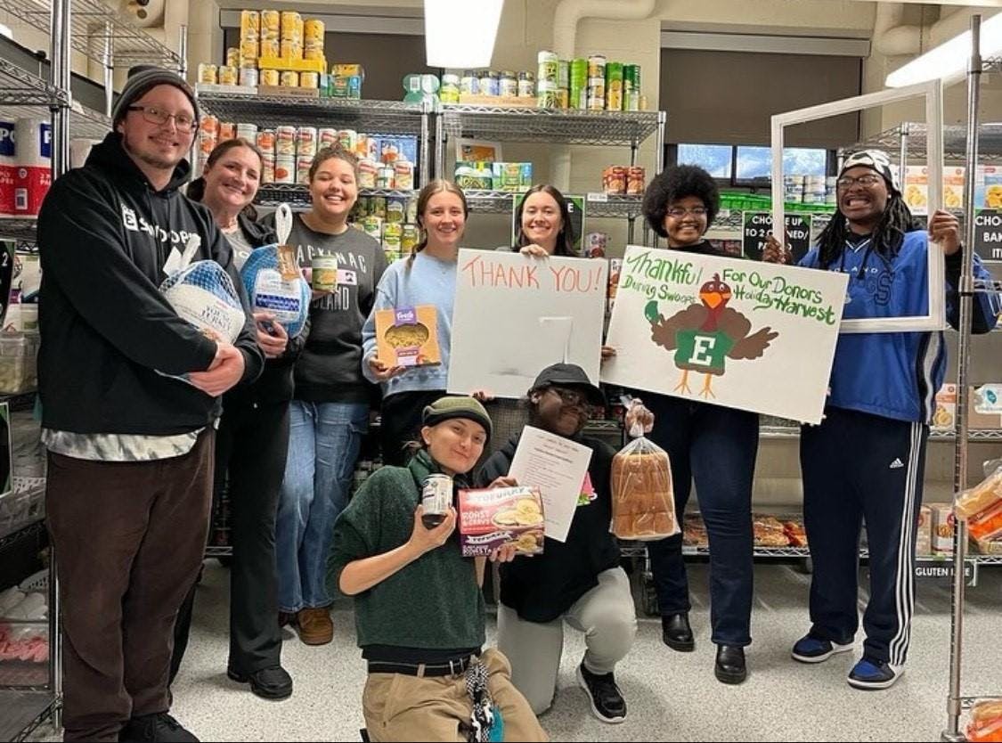 SNAP benefits, Swoop's pantry staff 