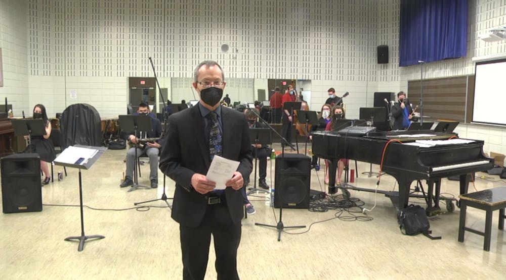 The EMU Jazz Ensemble holds their latest live-streamed concert; one year into the pandemic