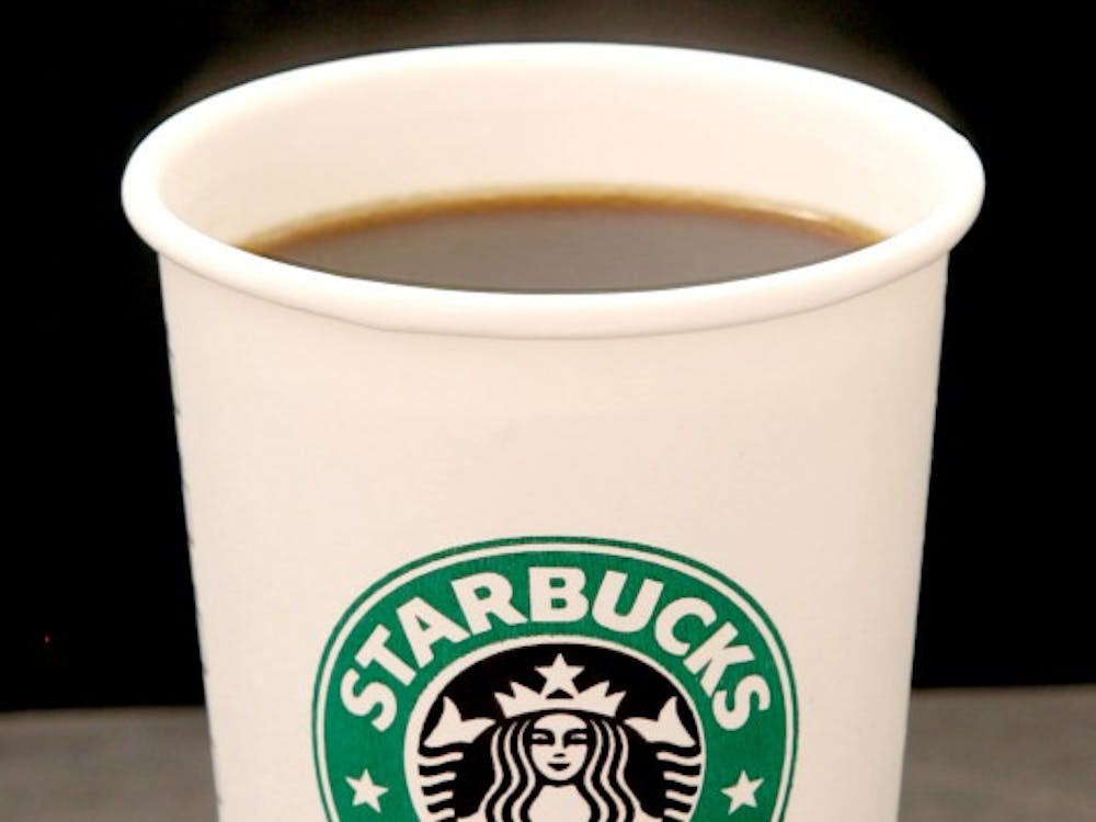 Photo illustration of Starbucks' coffee in Lexington, Kentucky, on July 18, 2006. (Matt Goins/Lexington Herald-Leader)