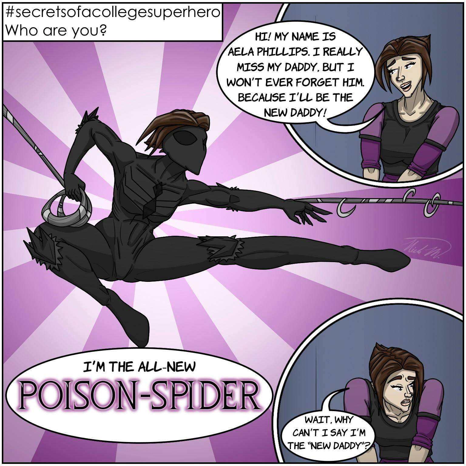 #secretsofacollegesuperhero