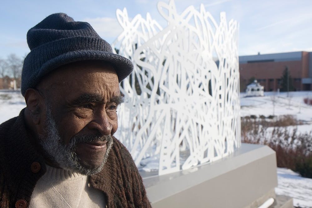 Detroit artist Charles McGee celebrated on campus galleries