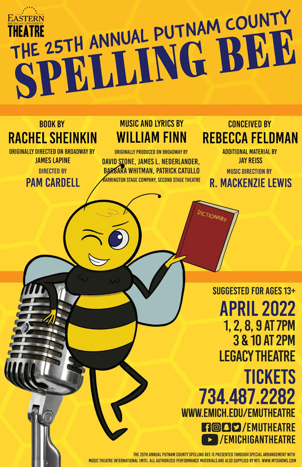 EMU Theatre closes its season with 'Spelling Bee'