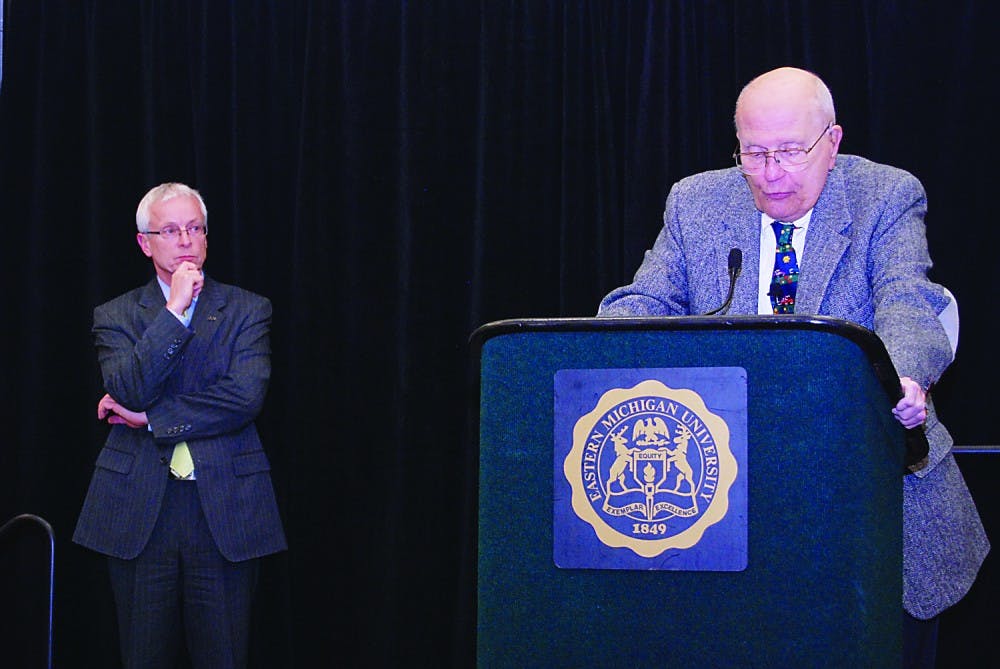 John Dingell and some guy at that thing monday
