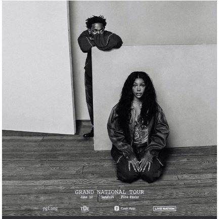 Kendrik Lamar concert poster