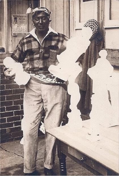 Daniel L. Quirk in blackface 