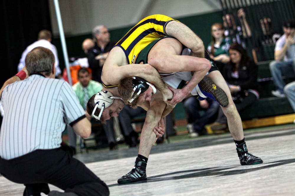 EMU's senior day ends with blow-out win for Kent State wrestling in dual meet