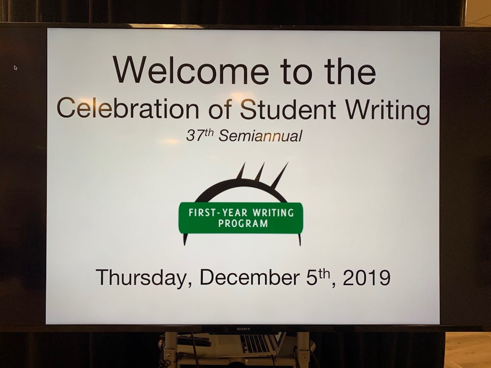 37th Semiannual Celebration of Student Writing