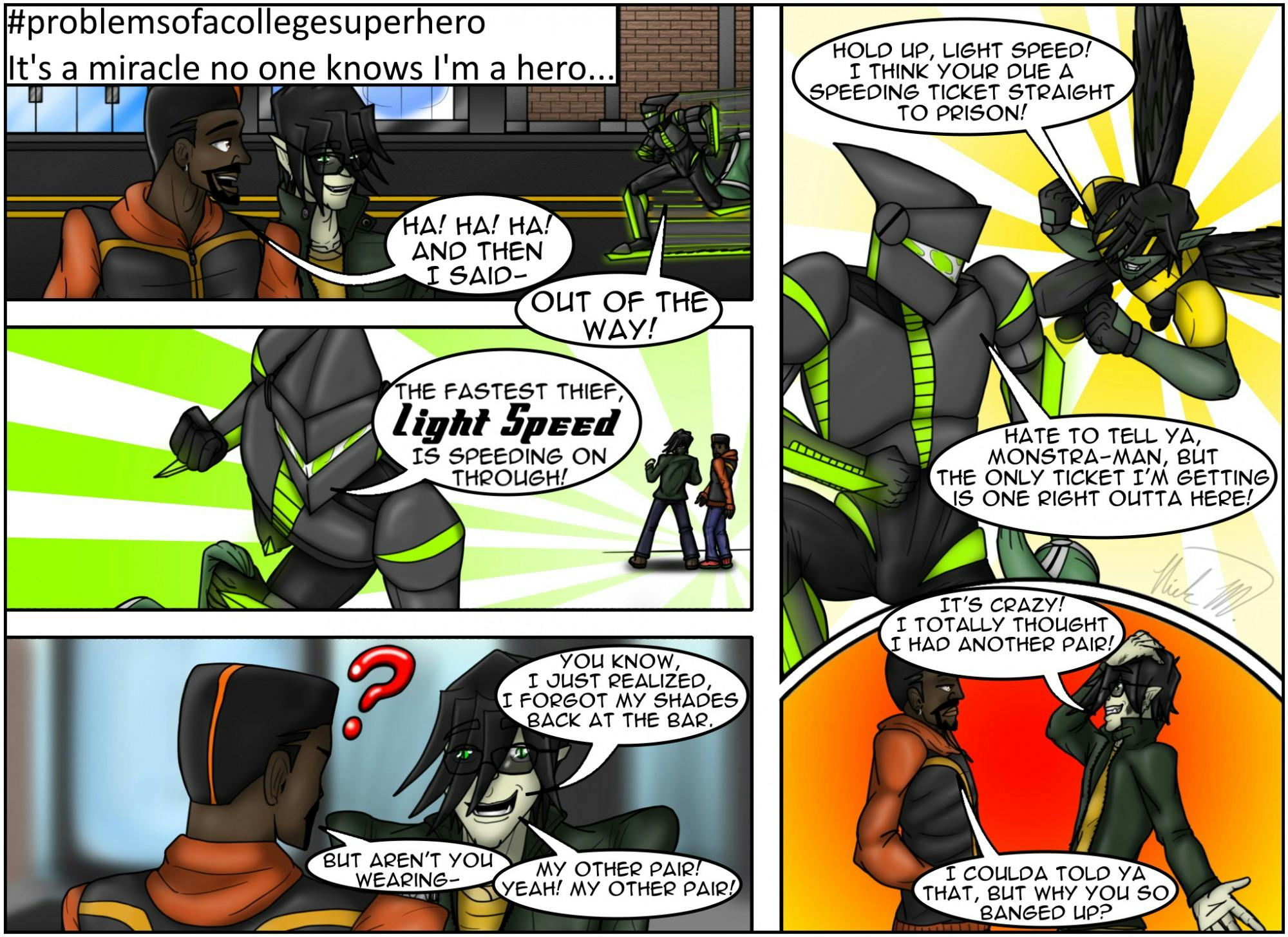 #problemsofacollegesuperhero