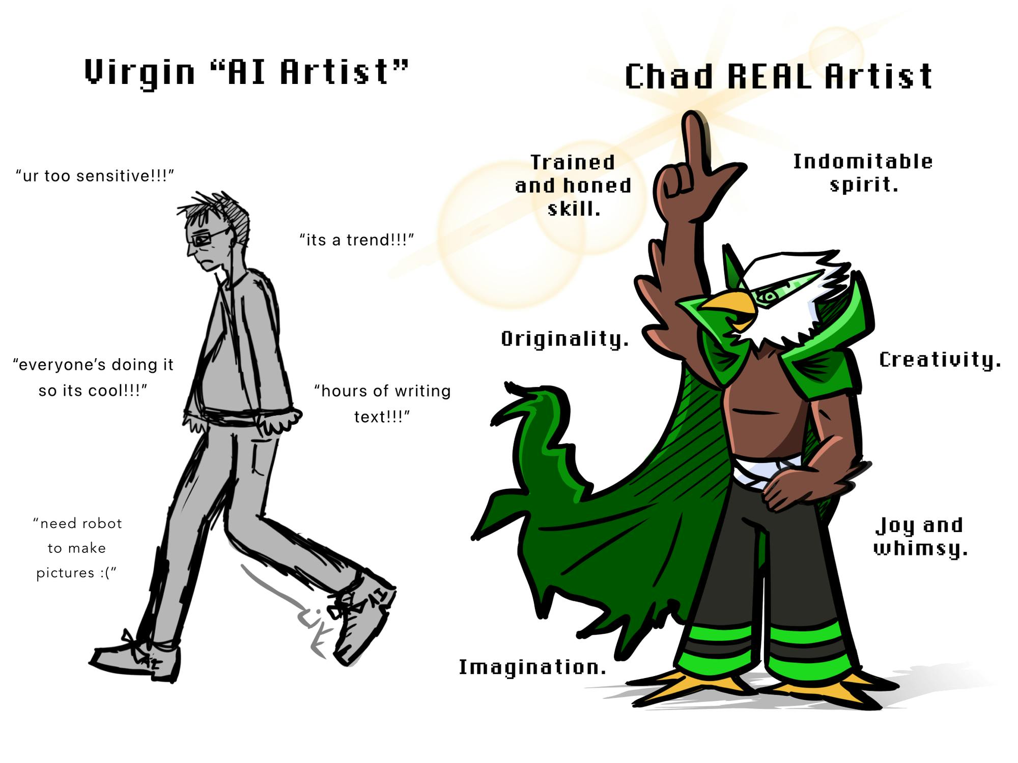 Virgin vs Chad