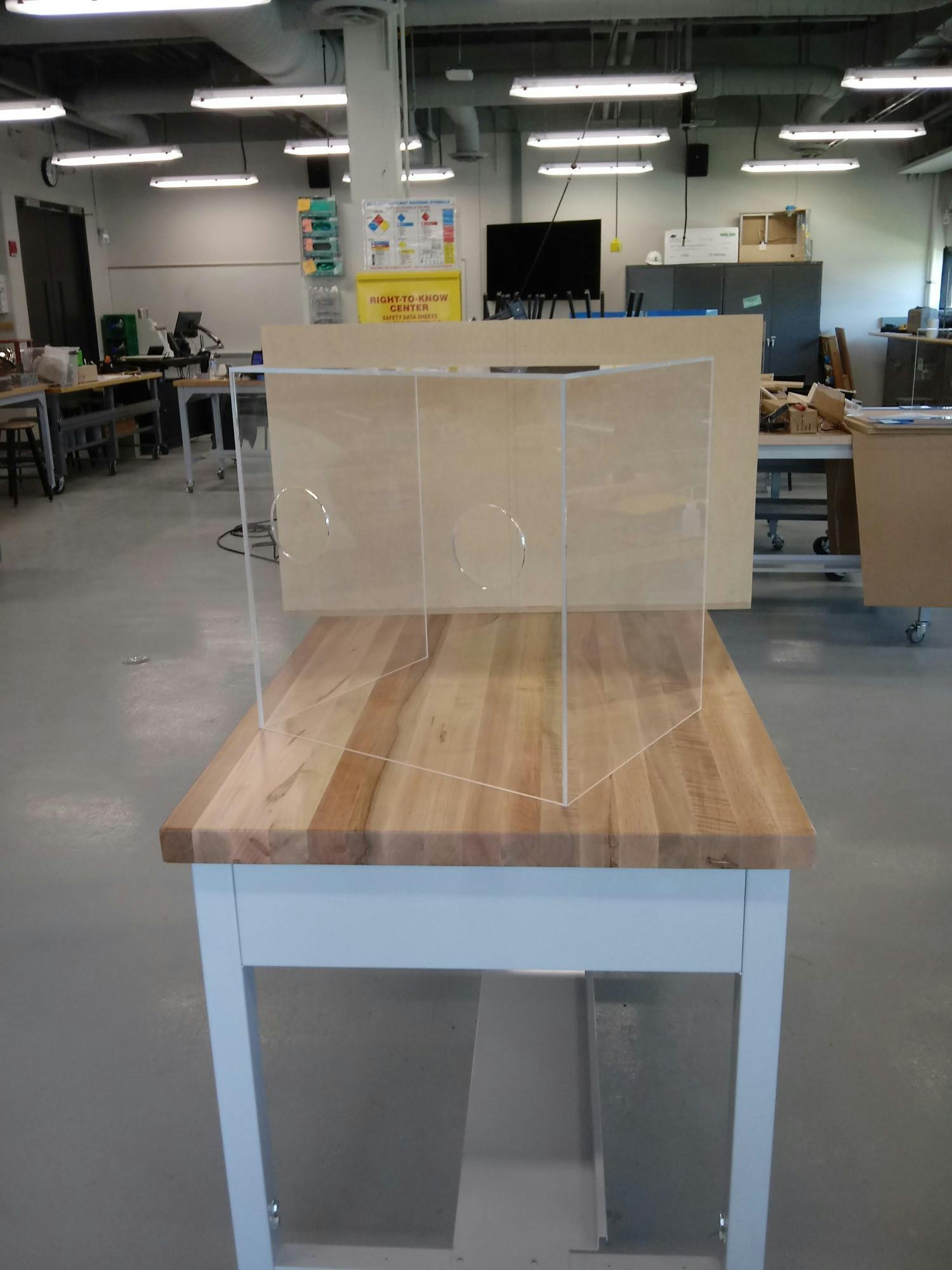 EMU produces intubation boxes in wake of widespread medical supply shortages