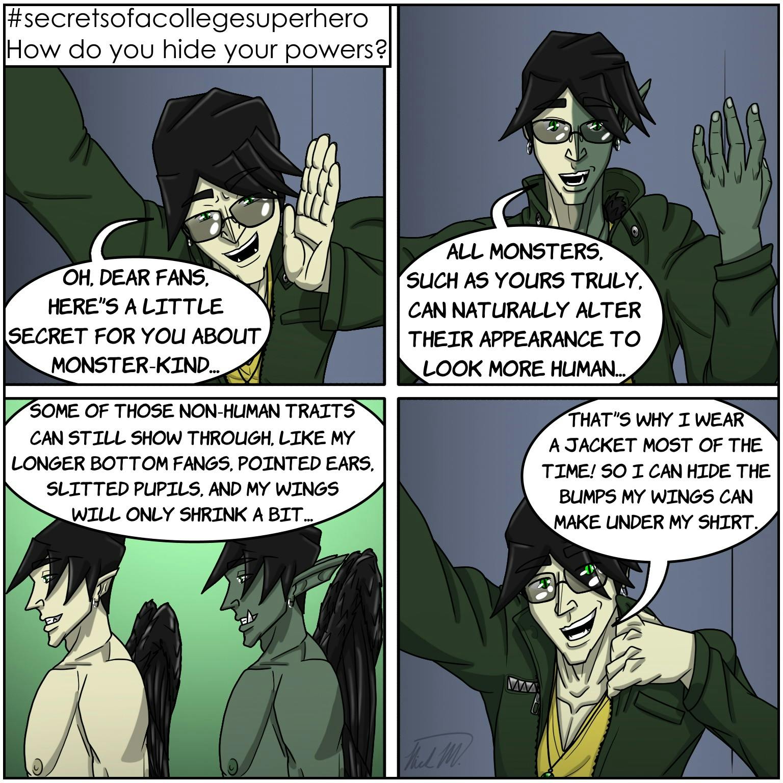 #secretsofacollegesuperhero