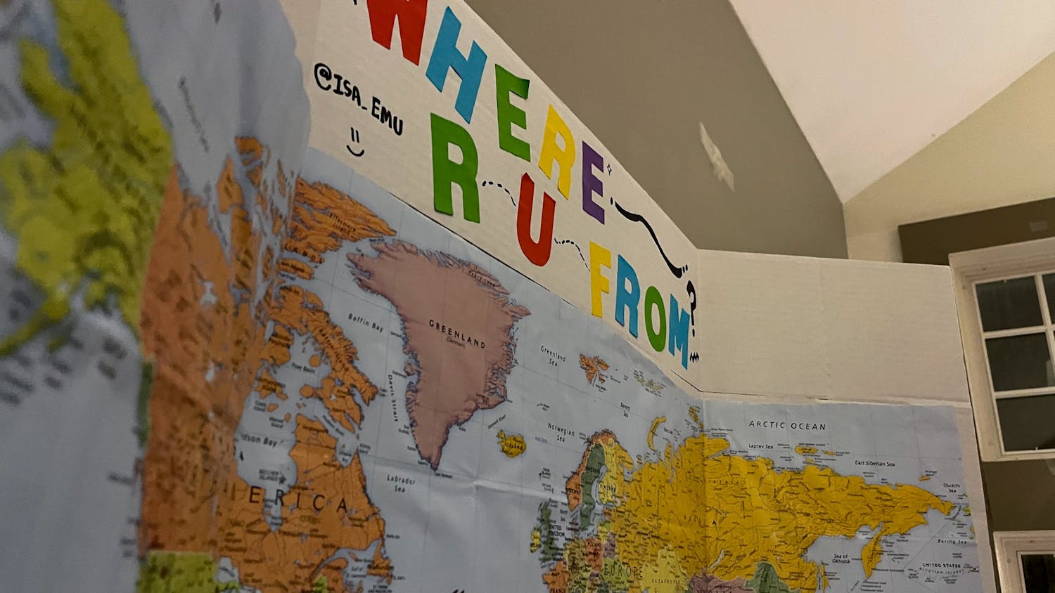 ISA Where R U From Map